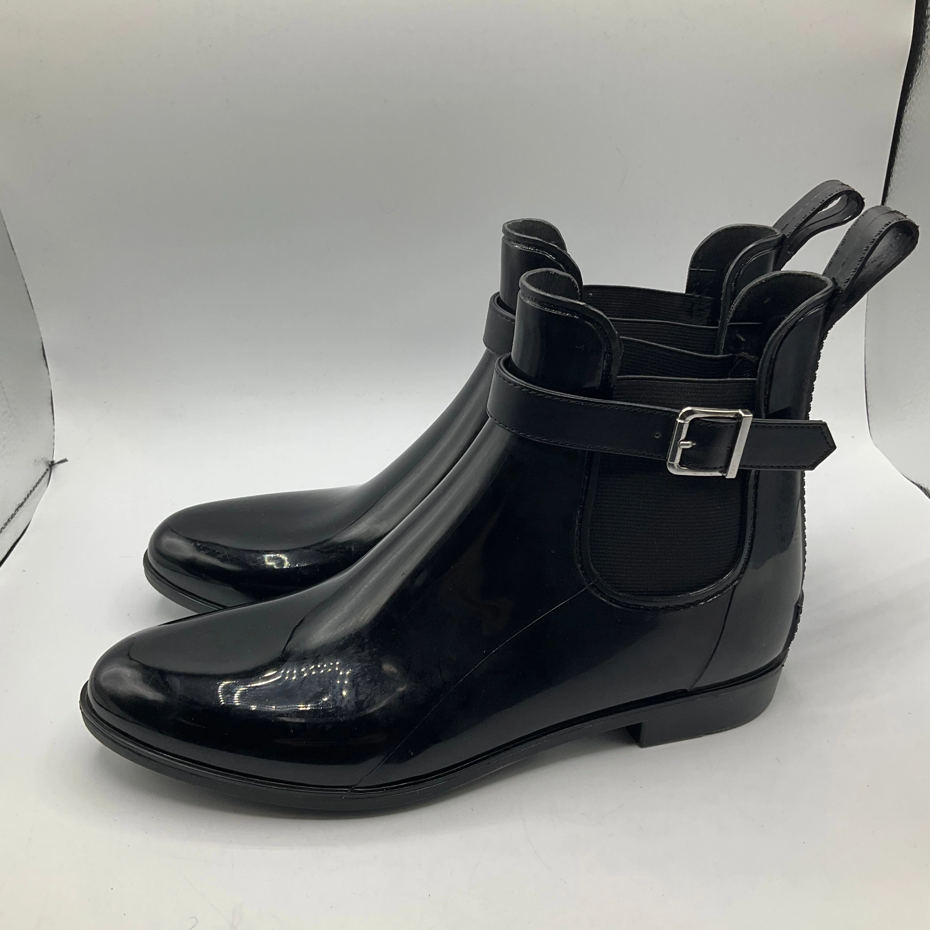 Boots Rain By Marc Fisher In Black, Size: 11 Fashion Heels