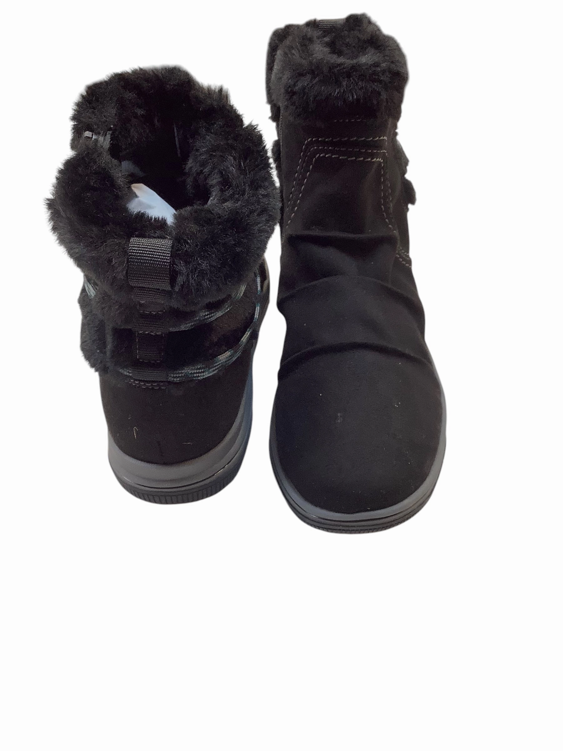 Boots Snow By Clarks In Black, Size: 9.5 Leather Footwear