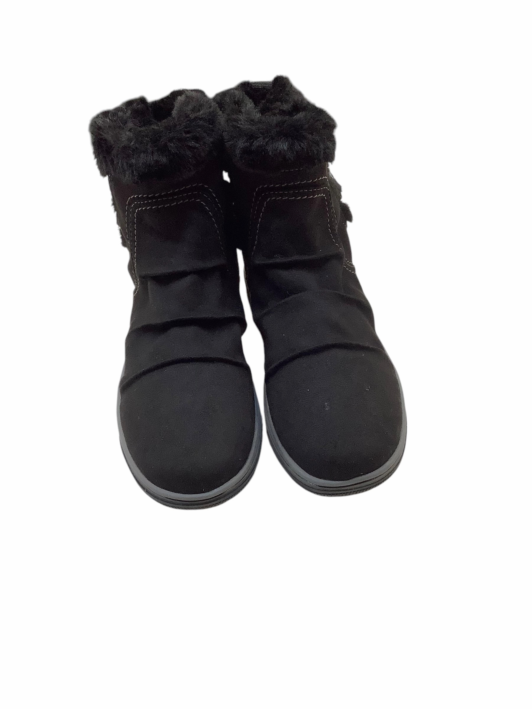 Boots Snow By Clarks In Black, Size: 9.5 Clarks leather shoes for daily wear