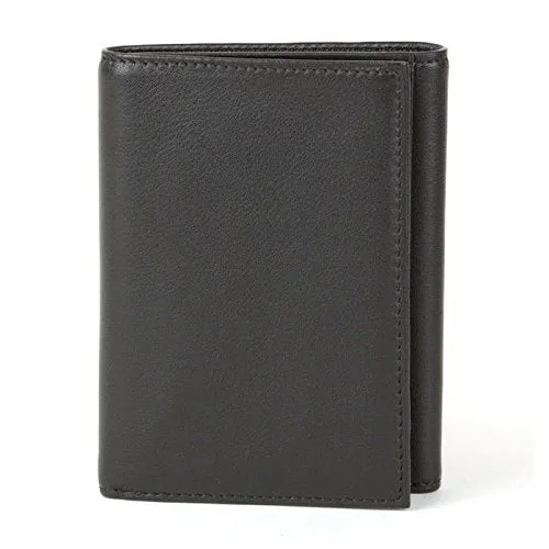 Bosca Nappa Vitello ID Trifold Wallet Bags Bosca