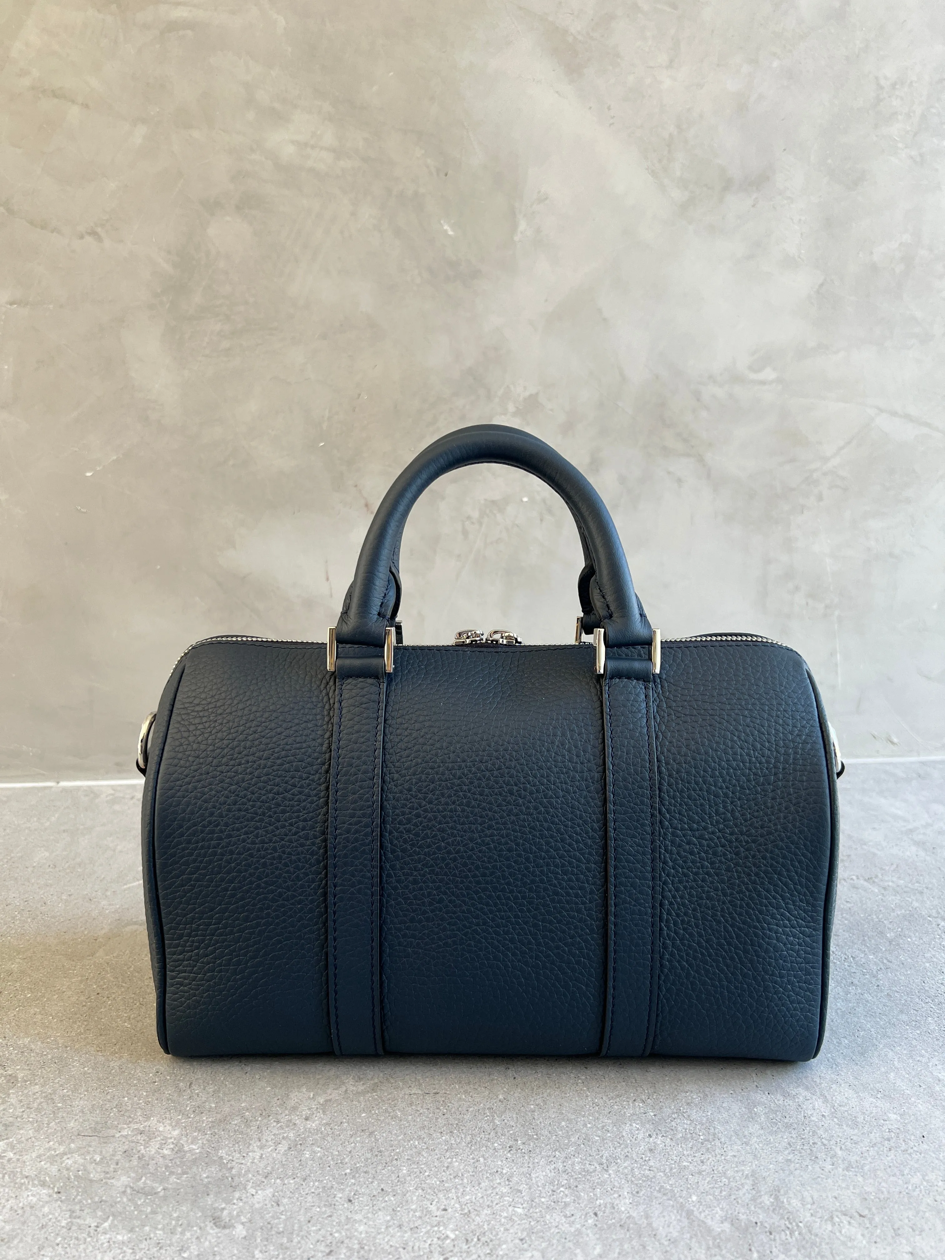 Boston Small Travel Bull, Navy Moreau Bags