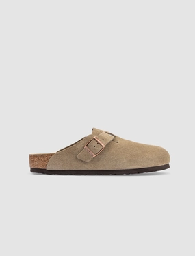 BOSTON SUEDE LEATHER "TAUPE" Birkenstock shoe designs