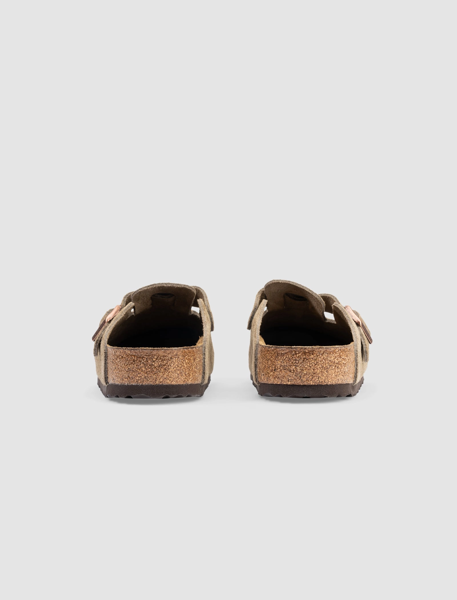 BOSTON SUEDE LEATHER "TAUPE" Arch Support Footbeds
