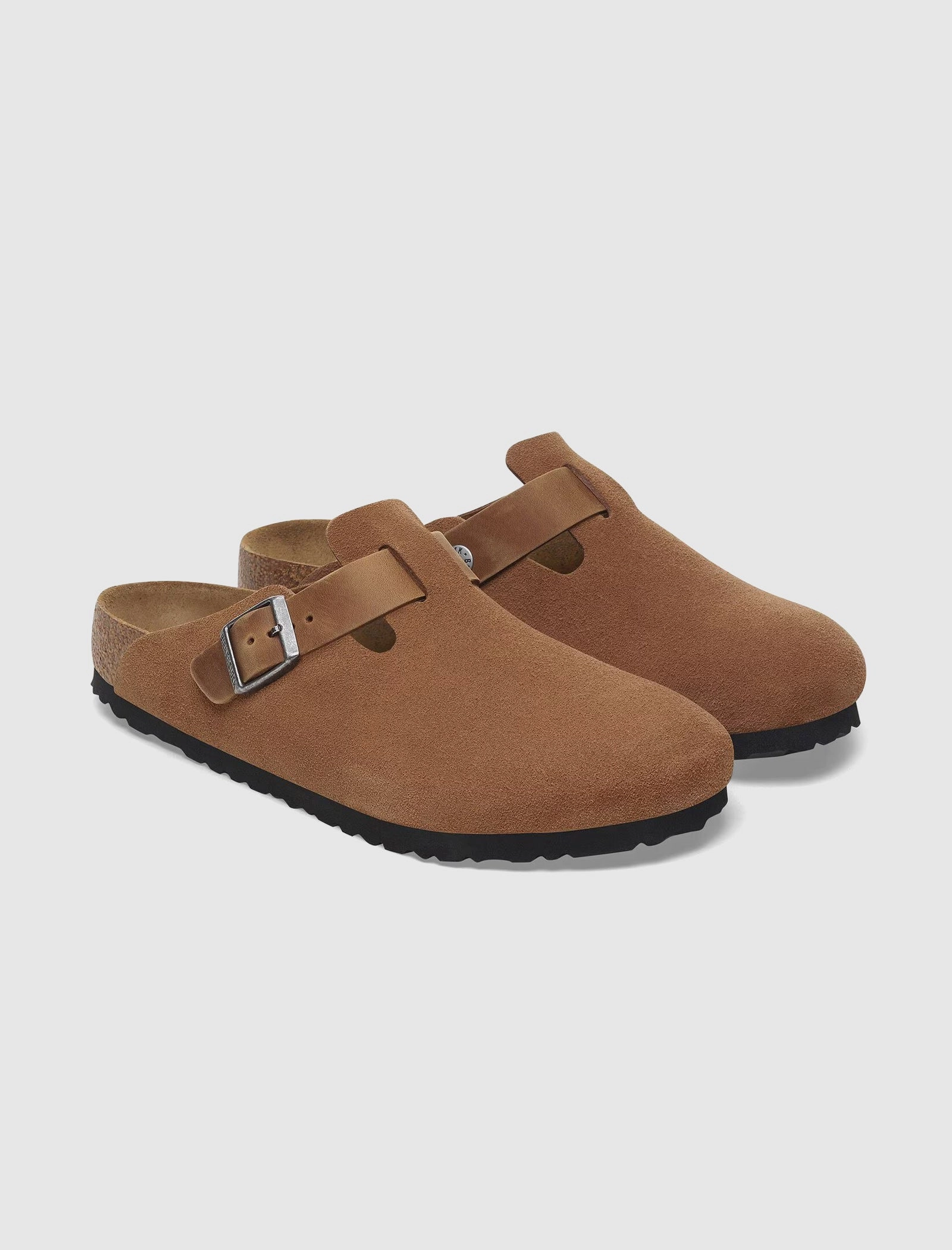 BOSTON SUEDE "COGNAC" Arch Support Footbeds