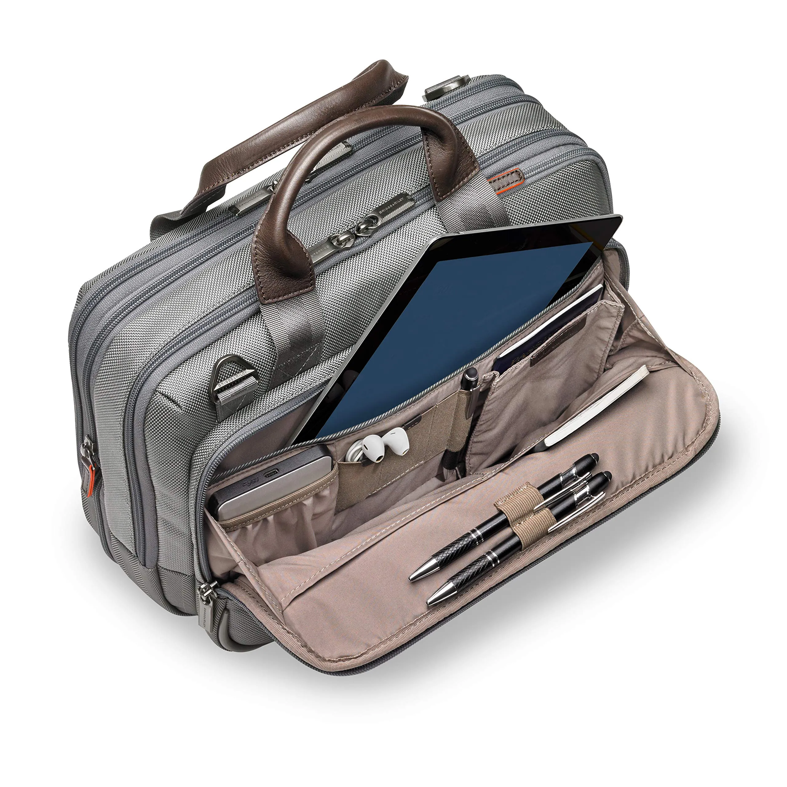 Briggs & Riley @work Large Expandable Brief Bags Briggs-Riley