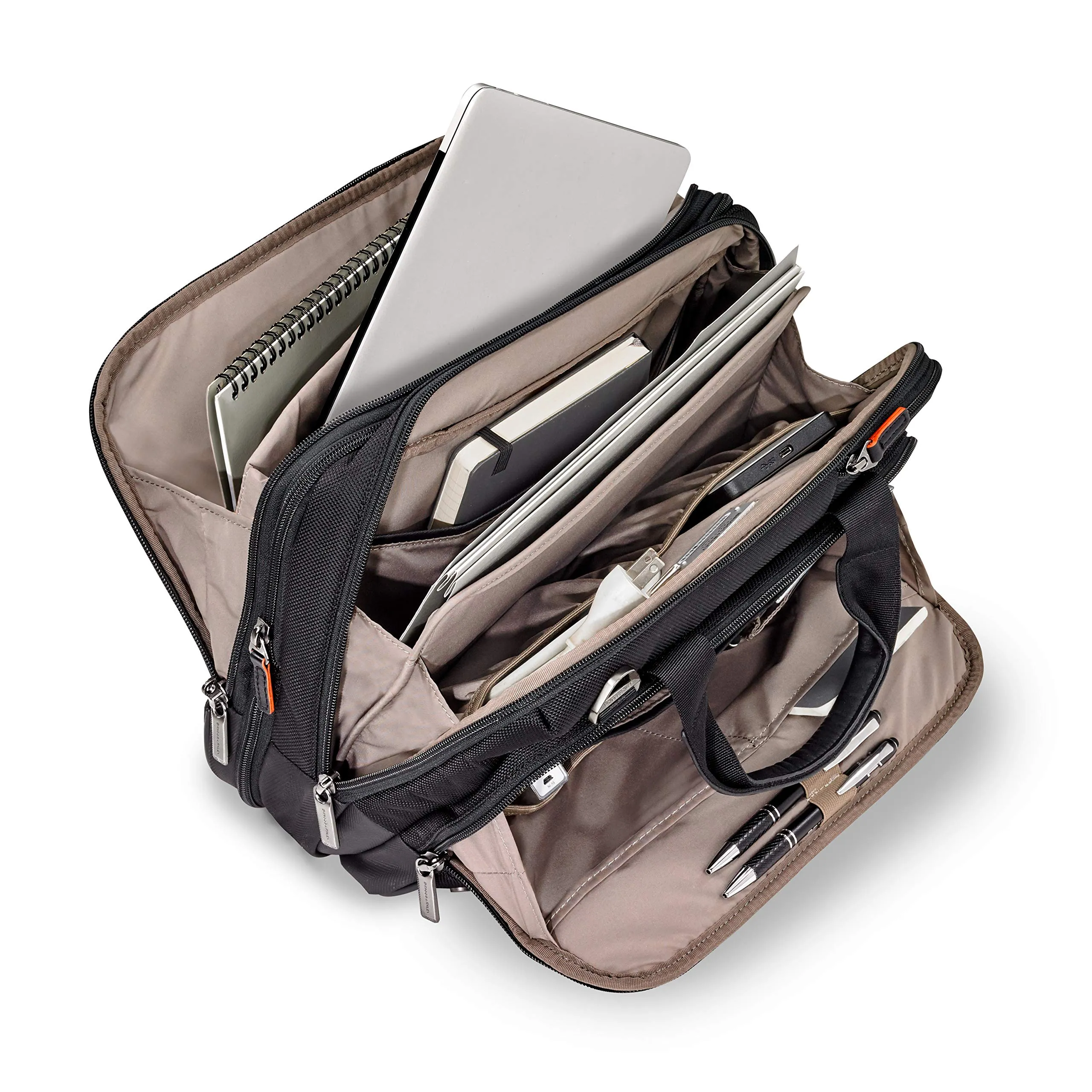 Briggs & Riley @work Large Expandable Brief Bags Briggs-Riley