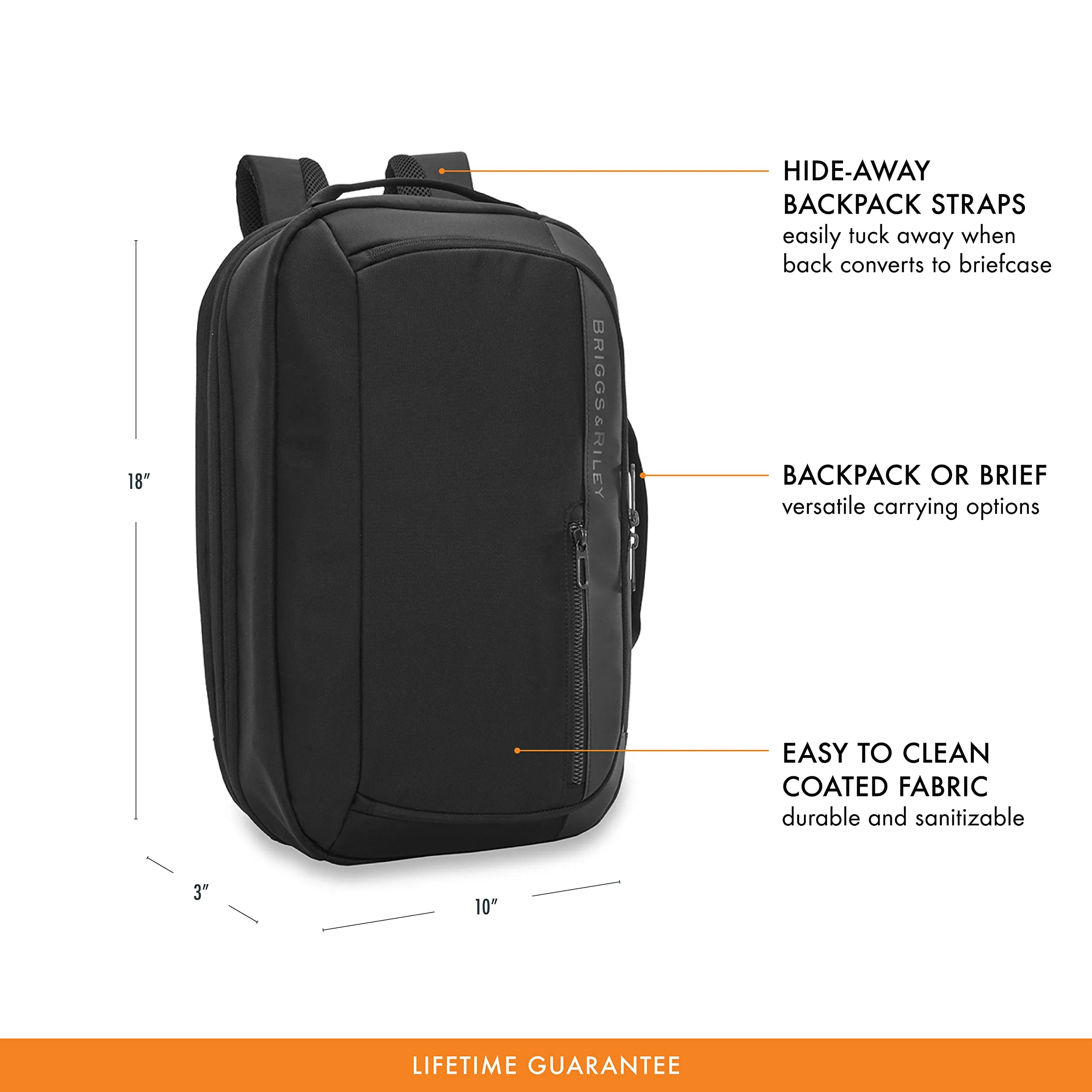Briggs & Riley ZDX Convertible Backpack Duffel Carry-on, Medium Bags Briggs-Riley