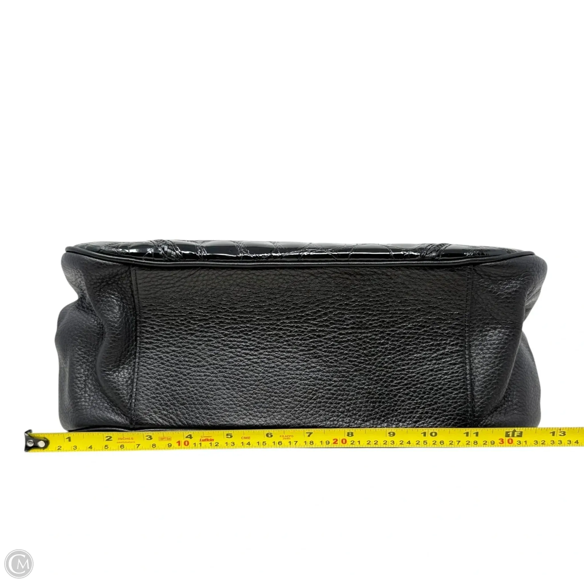 Brighton	Bags Croc Embossed Leather Hobo Bag By Brighton, Size: Large