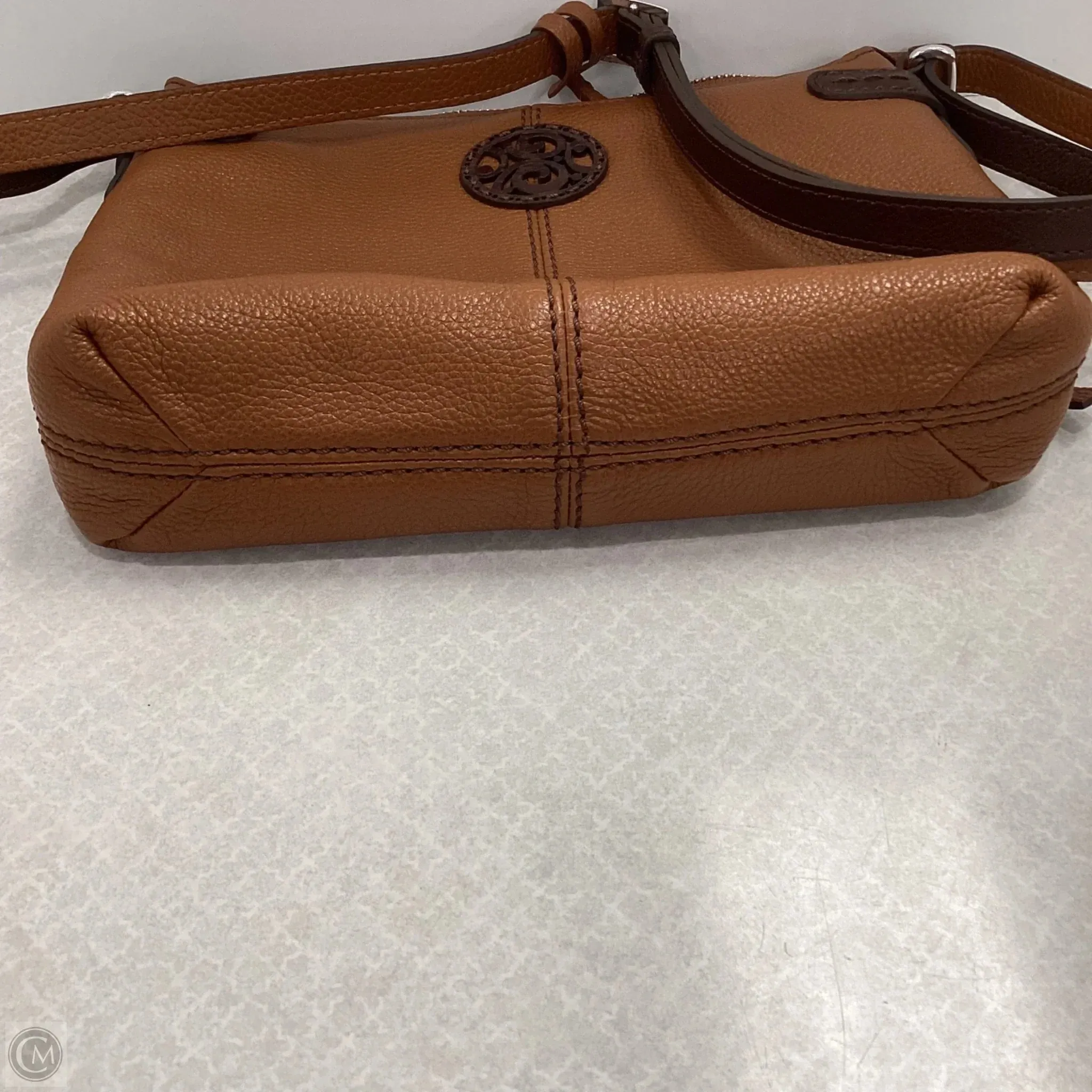 Brighton	Bags Crossbody Leather By Brighton, Size: Small