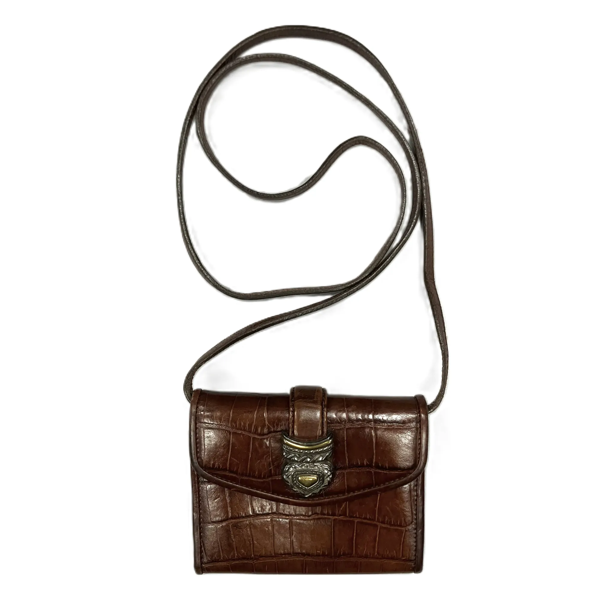 Brighton	Bags Crossbody Leather By Brighton, Size: Small