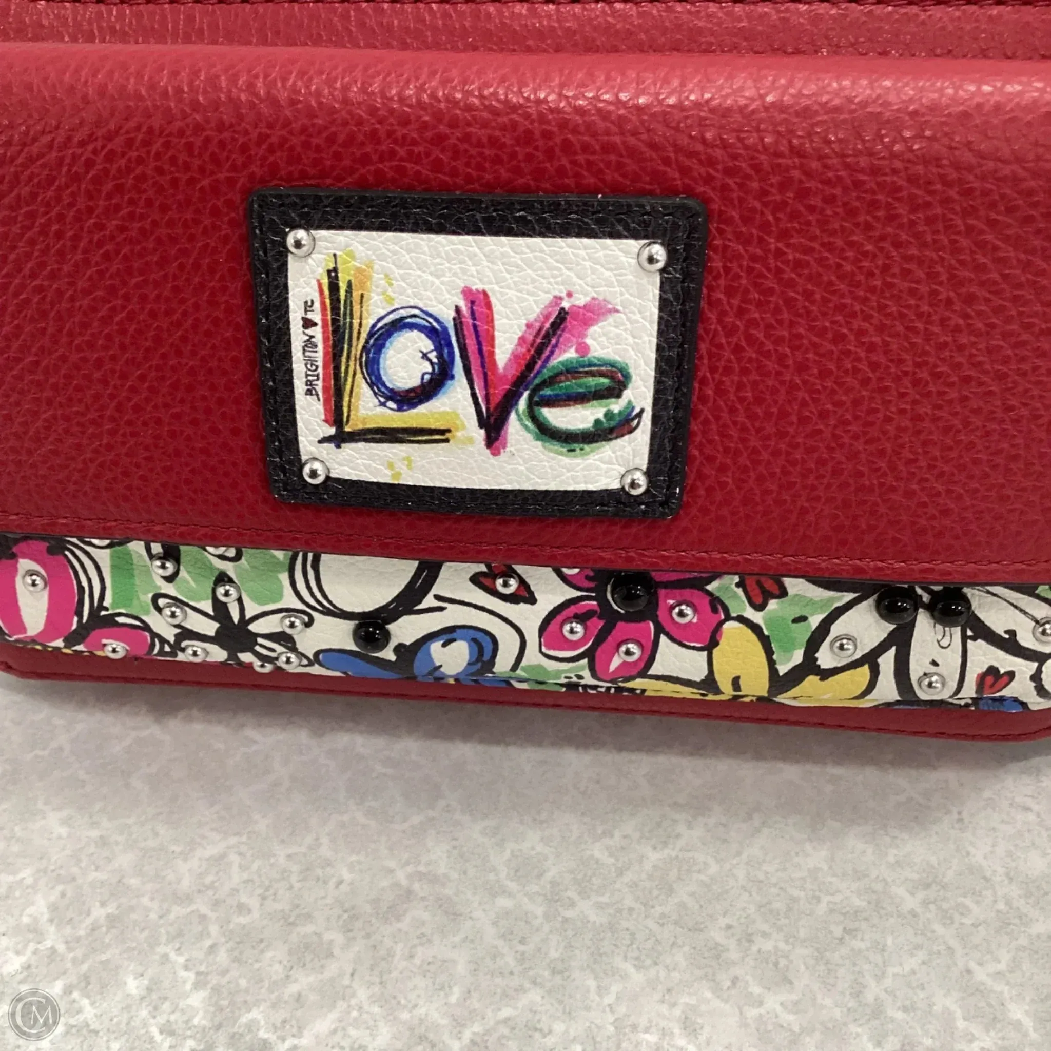Brighton	Bags Crossbody Leather By Brighton, Size: Small