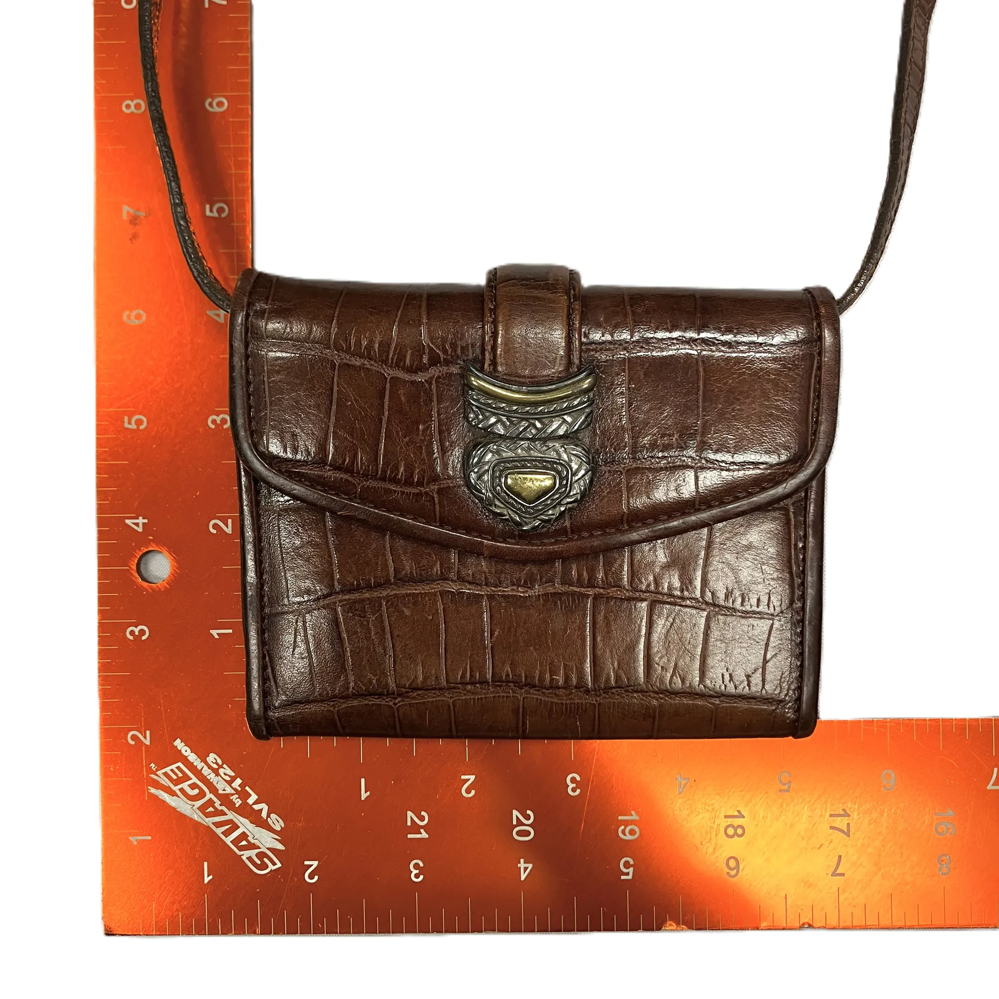 Brighton	Bags Crossbody Leather By Brighton, Size: Small