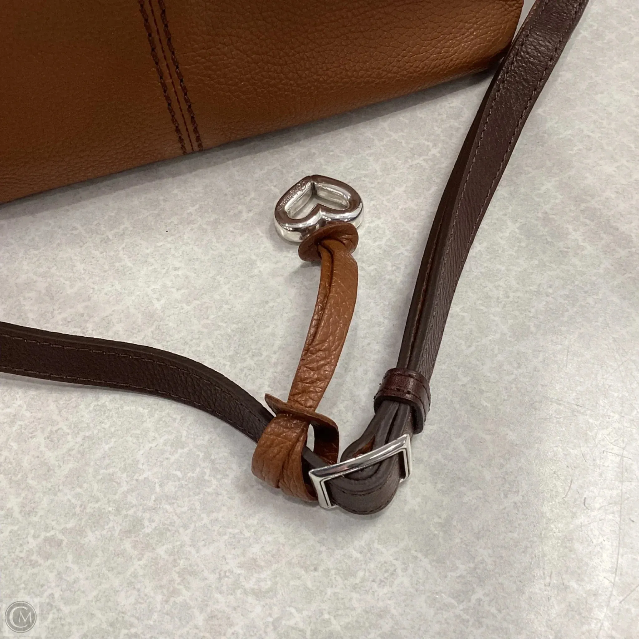 Brighton	Bags Crossbody Leather By Brighton, Size: Small