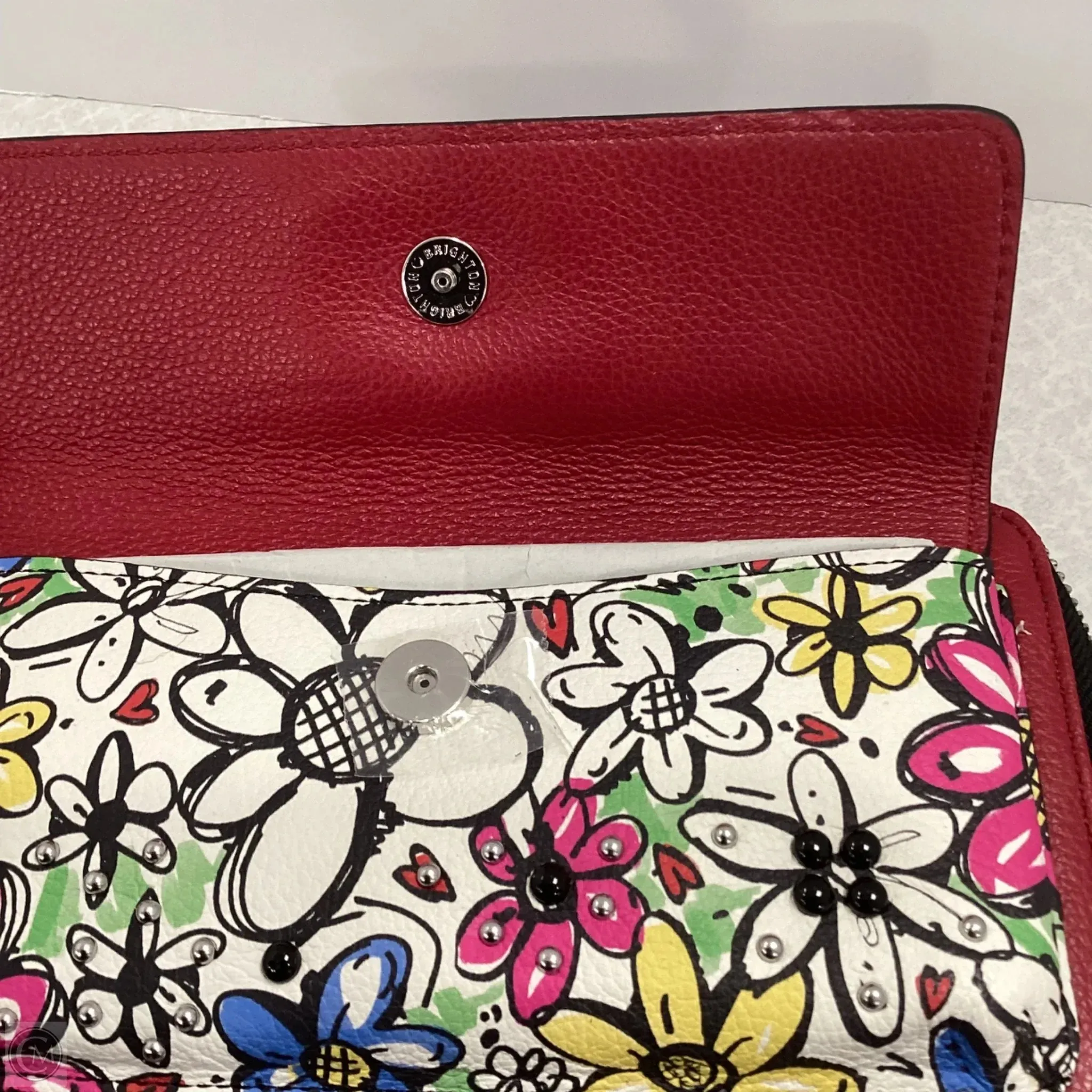Brighton	Bags Crossbody Leather By Brighton, Size: Small
