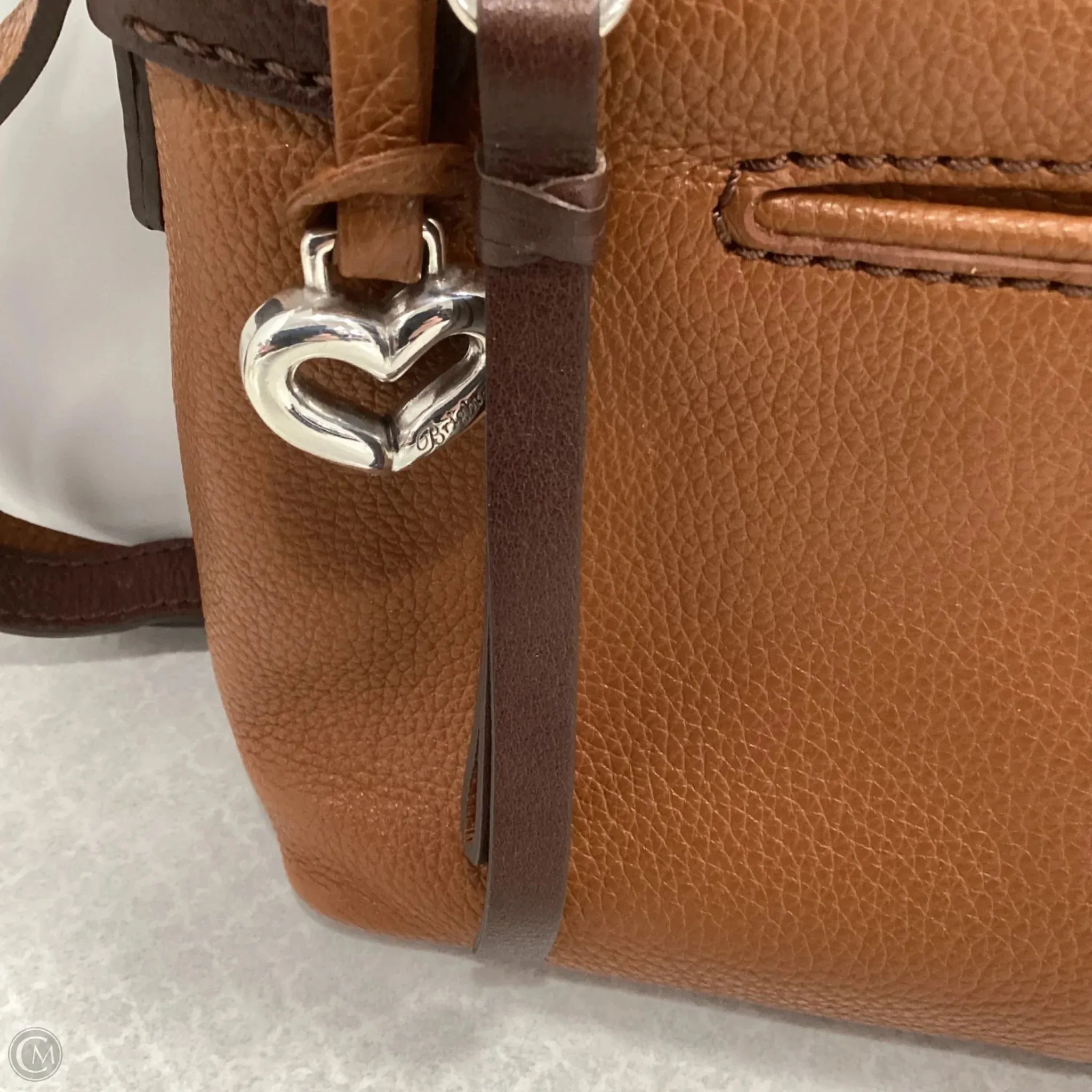 Brighton	Bags Crossbody Leather By Brighton, Size: Small