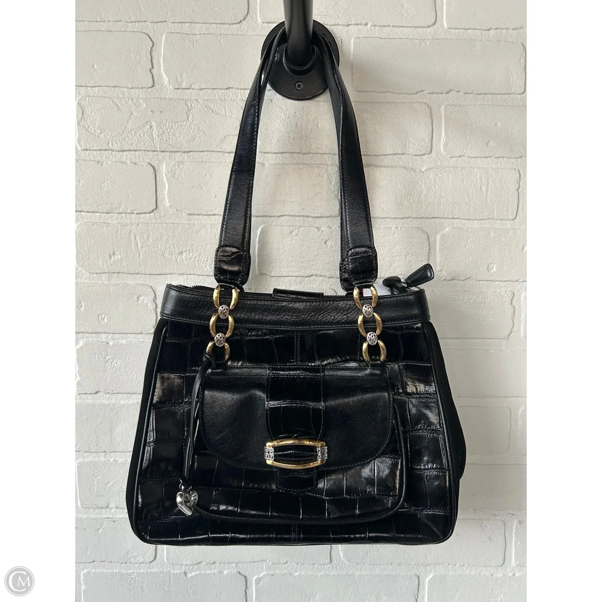 Brighton	Bags Handbag Leather By Brighton, Size: Medium