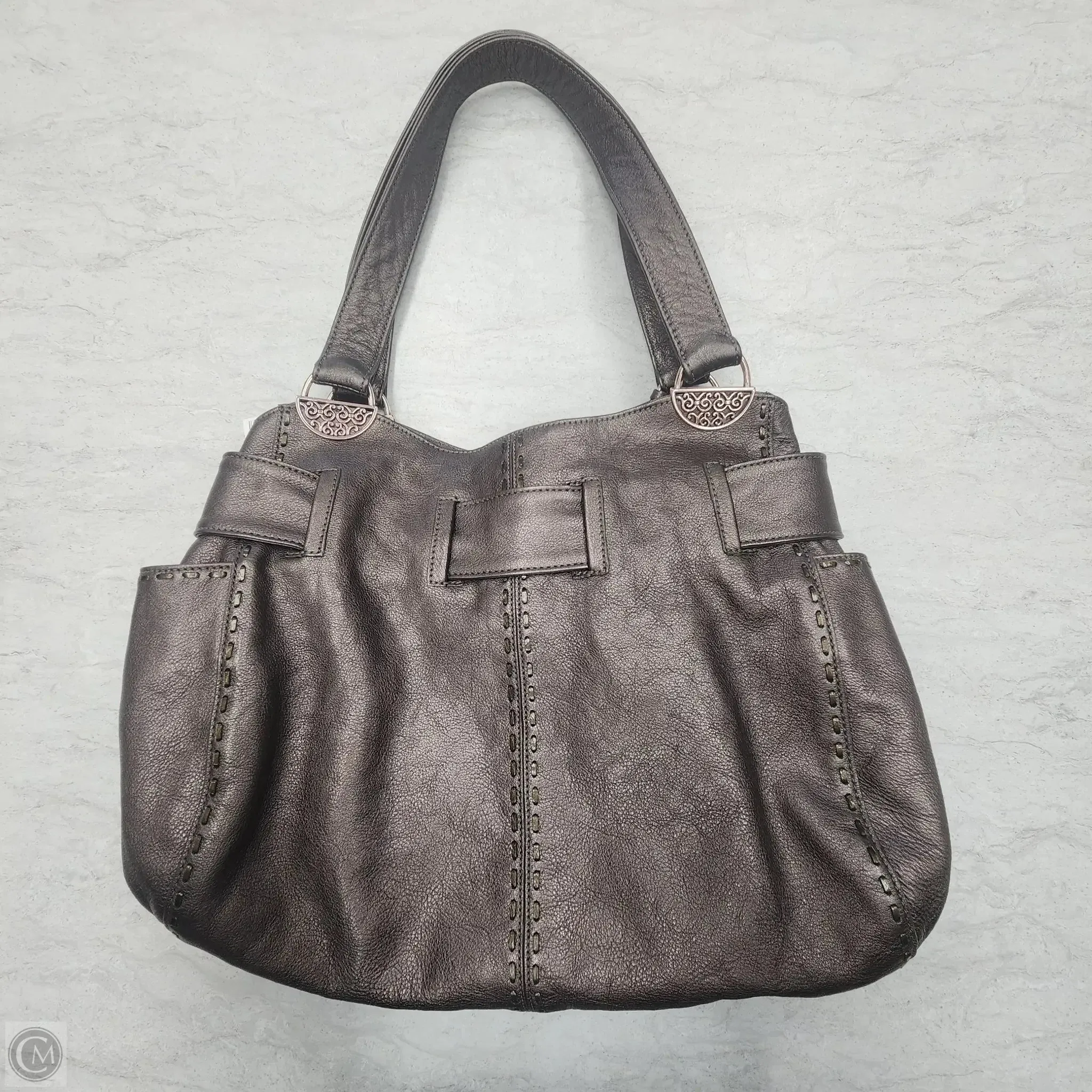 Brighton	Bags Handbag Leather By Brighton, Size: Medium
