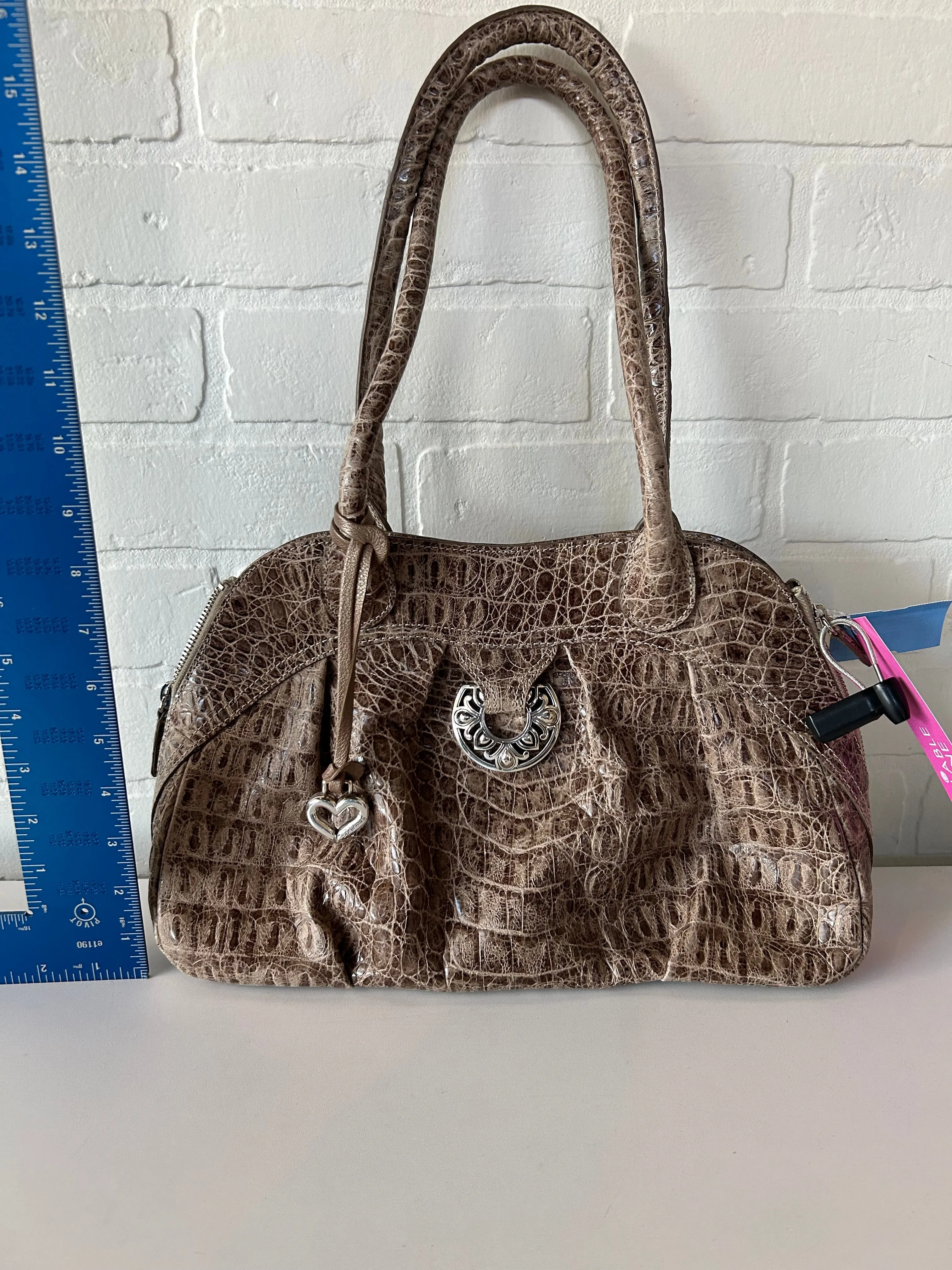 Brighton	Bags Handbag Leather By Brighton, Size: Medium