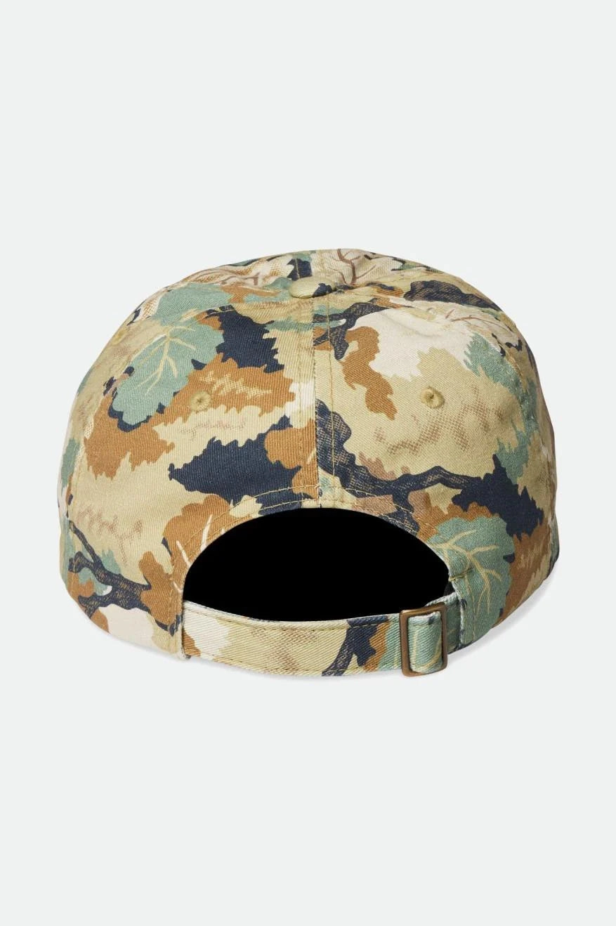 BRIXTON - ALPHA LP CAP - LEAF CAMO