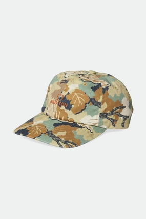 BRIXTON - ALPHA LP CAP - LEAF CAMO