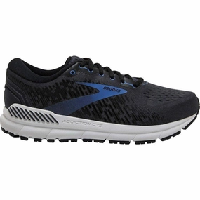 Brooks Addiction GTS 15 NARROW FIT Mens Running Shoes - Black Brooks cushioned sneakers for distance running