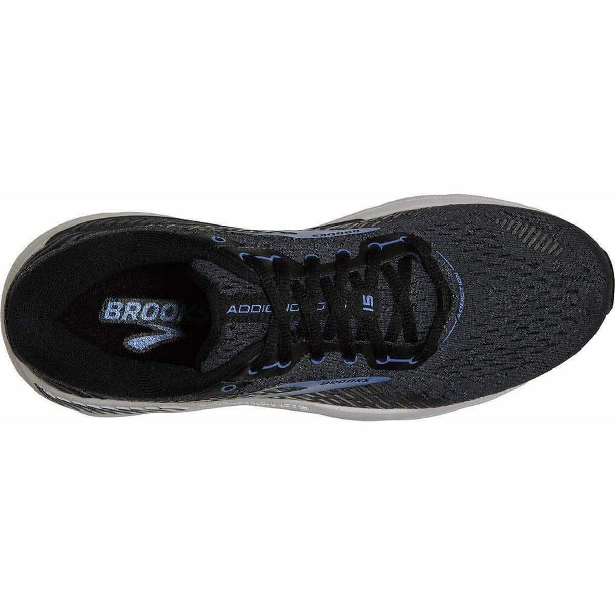 Brooks Addiction GTS 15 NARROW FIT Mens Running Shoes - Black Distance Runners