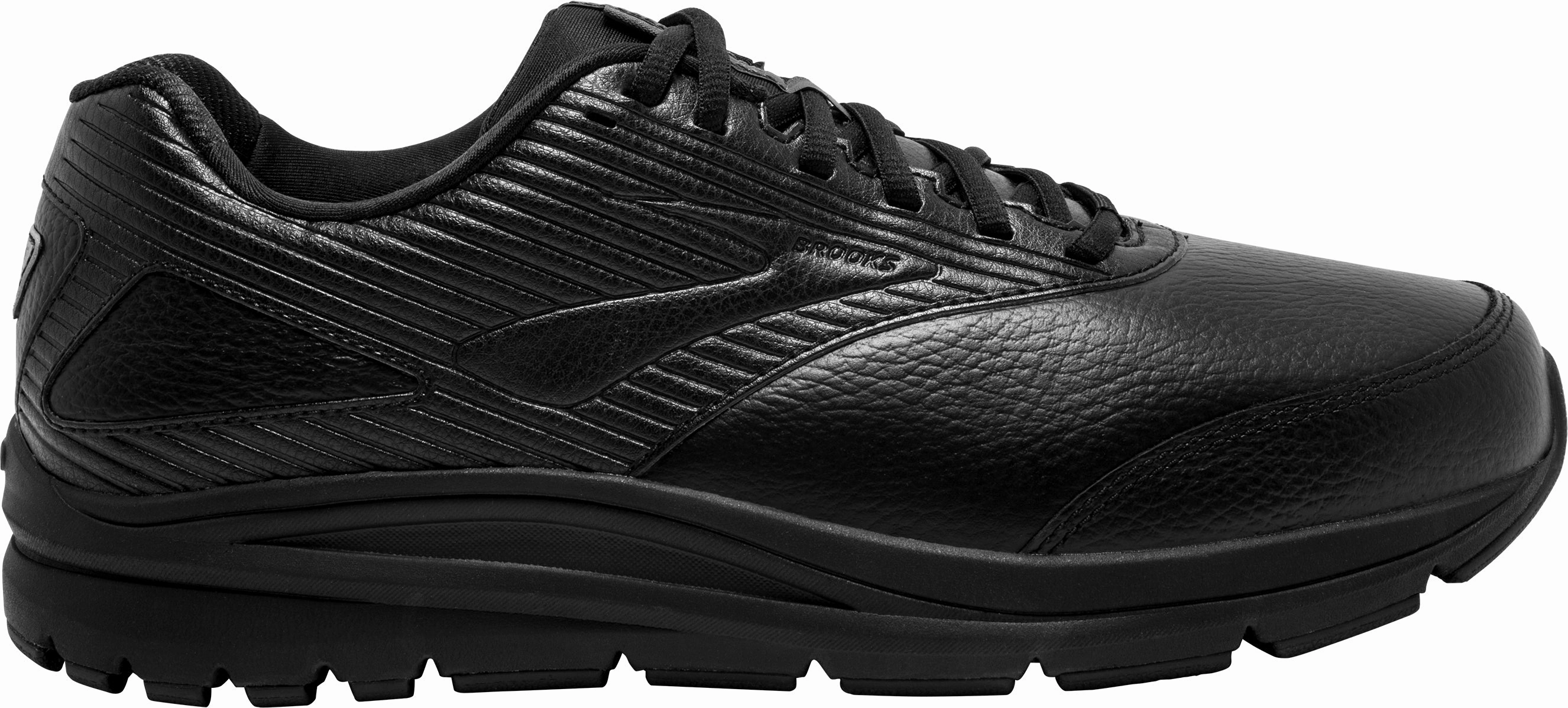 Brooks Addiction Walker 2 Mens Walking Shoes - Black Brooks cushioned sneakers for distance running