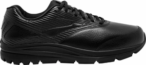 Brooks Addiction Walker 2 Mens Walking Shoes - Black Brooks cushioned sneakers for distance running