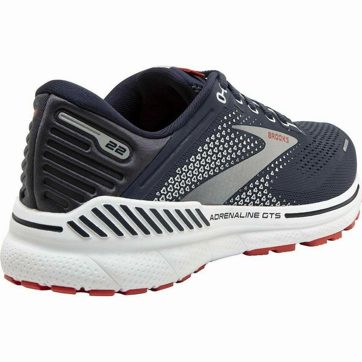Brooks Adrenaline GTS 22 Mens Running Shoes - Navy Responsive Road Shoes
