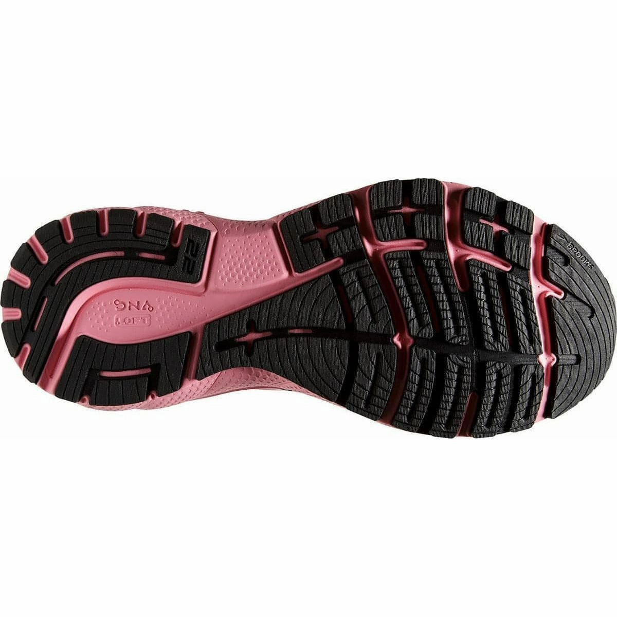 Brooks Adrenaline GTS 22 Womens Running Shoes - Black Distance Runners