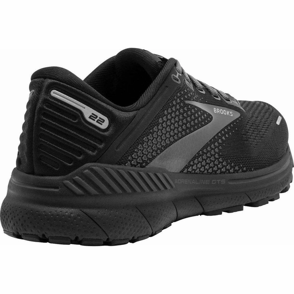 Brooks Adrenaline GTS 22 Womens Running Shoes - Black Distance Runners