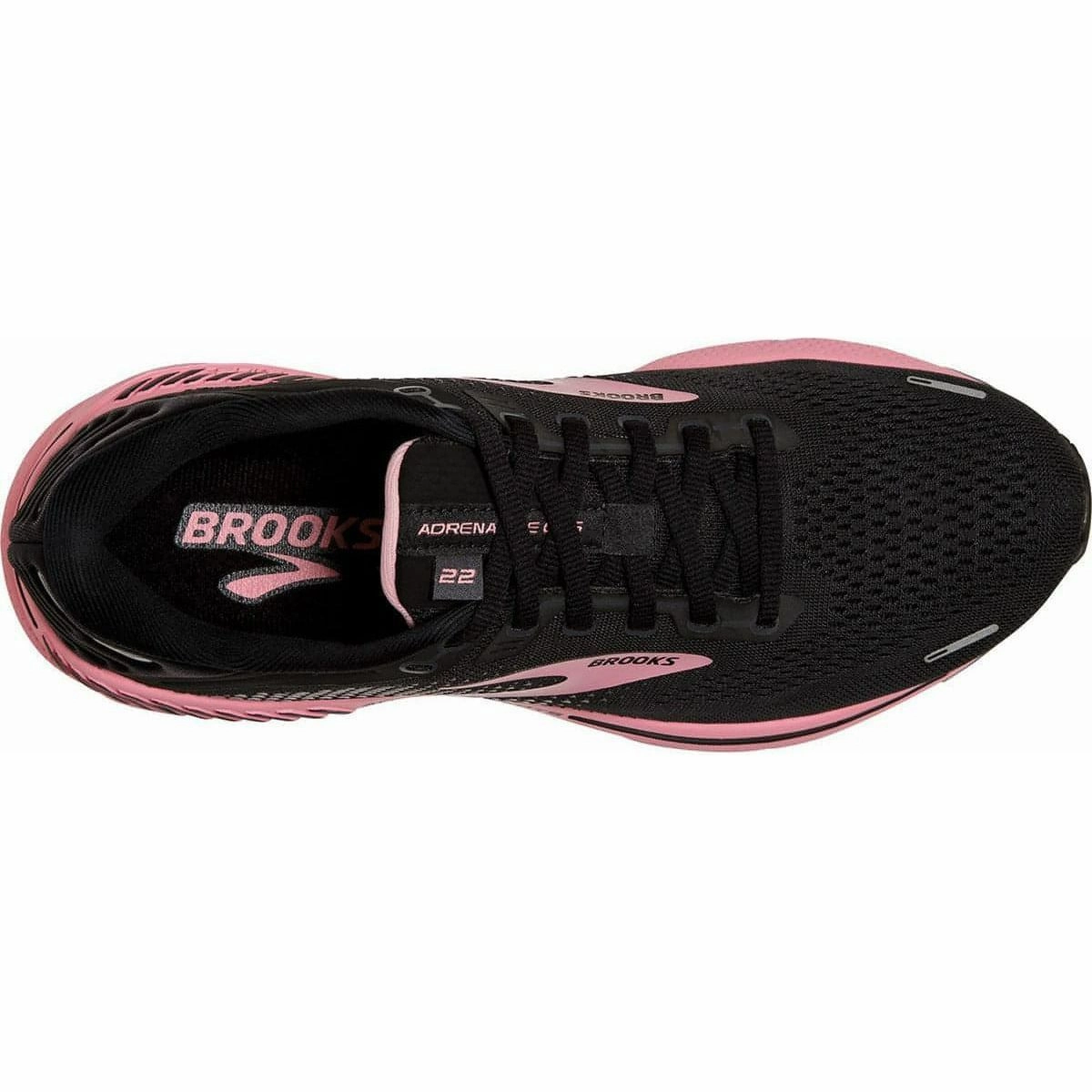 Brooks Adrenaline GTS 22 Womens Running Shoes - Black Distance Runners