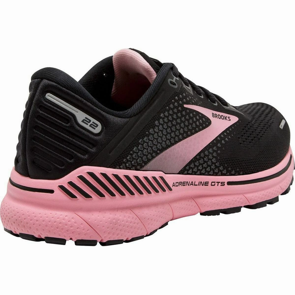 Brooks Adrenaline GTS 22 Womens Running Shoes - Black Distance Runners