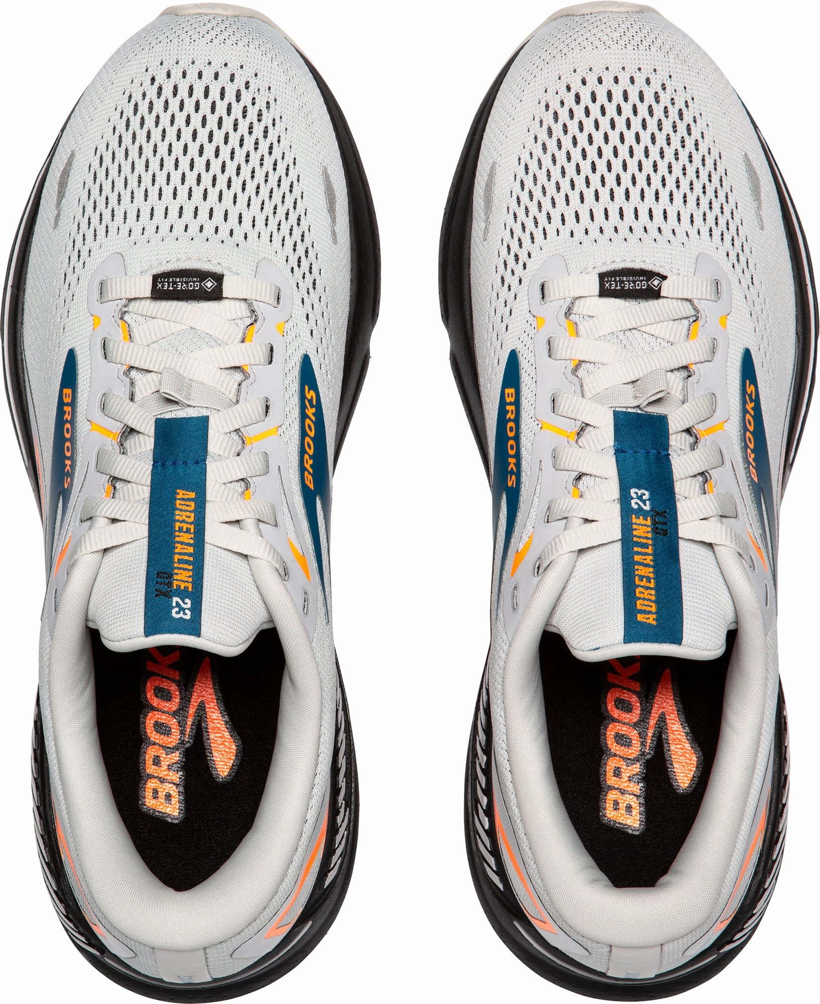 Brooks Adrenaline GTS 23 GORE-TEX Mens Running Shoes - Grey Responsive Road Shoes