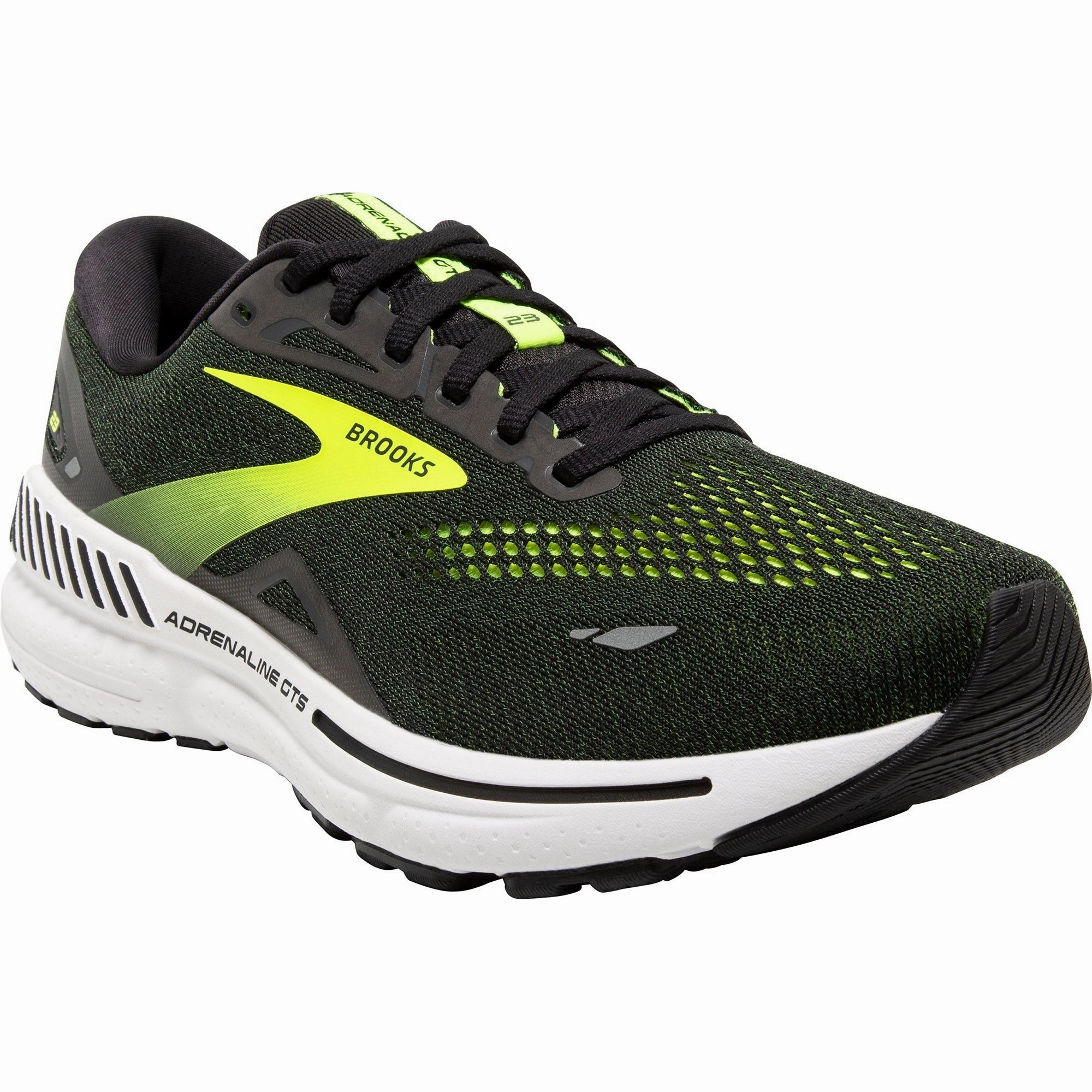 Brooks Adrenaline GTS 23 Mens Running Shoes - Black Distance Runners