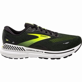 Brooks Adrenaline GTS 23 Mens Running Shoes - Black Brooks cushioned sneakers for distance running
