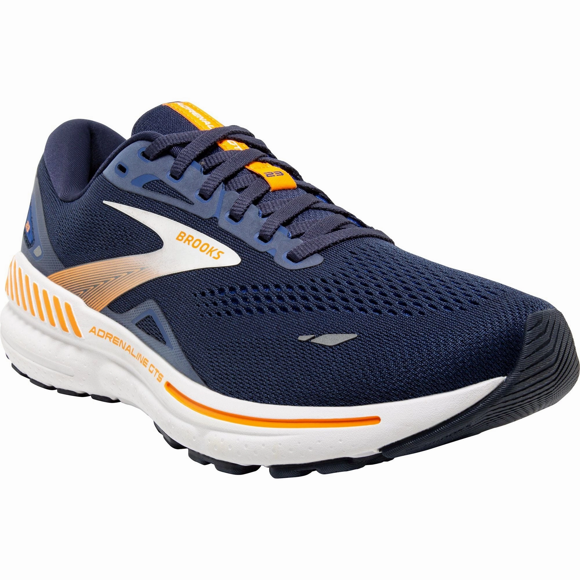Brooks Adrenaline GTS 23 Mens Running Shoes - Navy Responsive Road Shoes