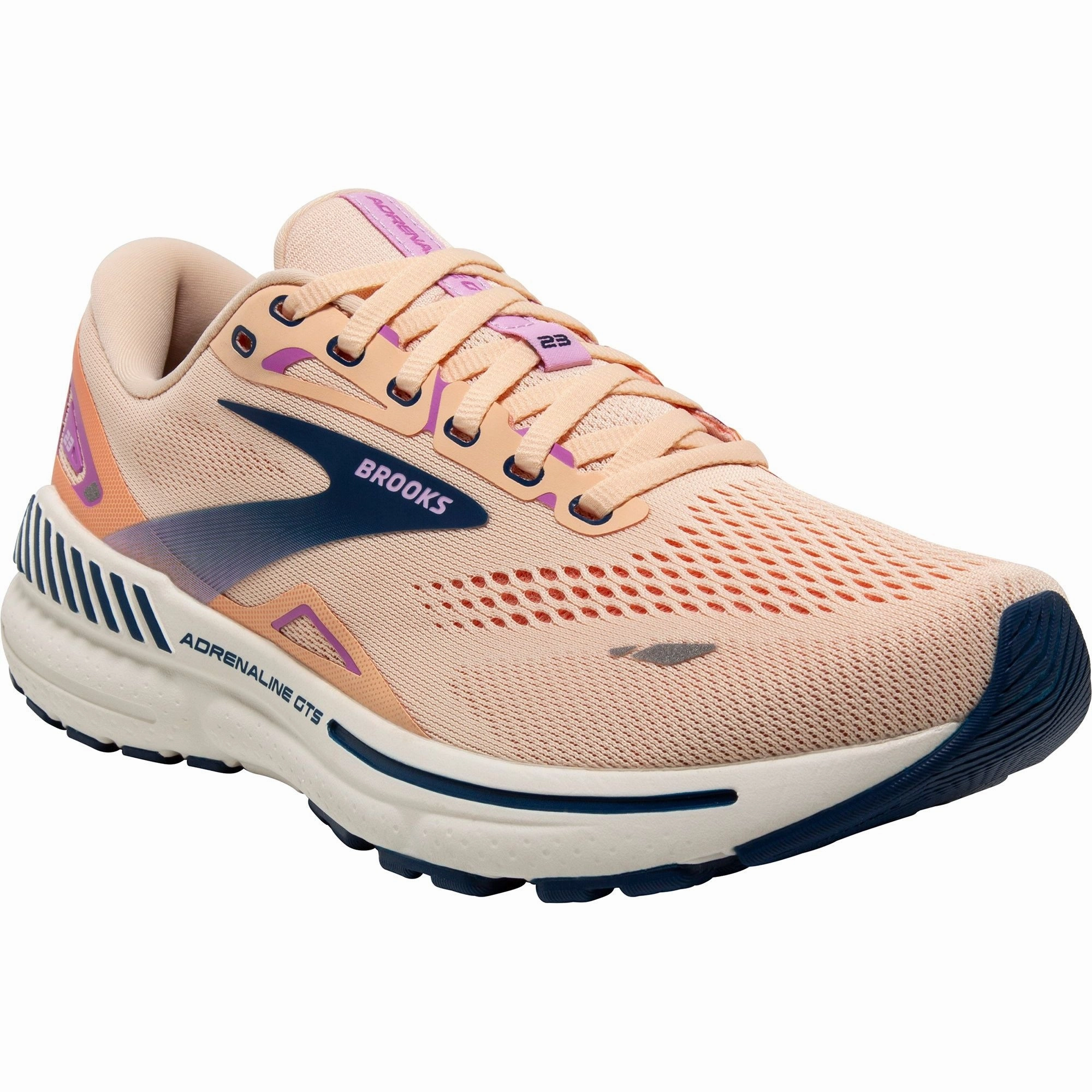 Brooks Adrenaline GTS 23 Womens Running Shoes - Orange Distance Runners