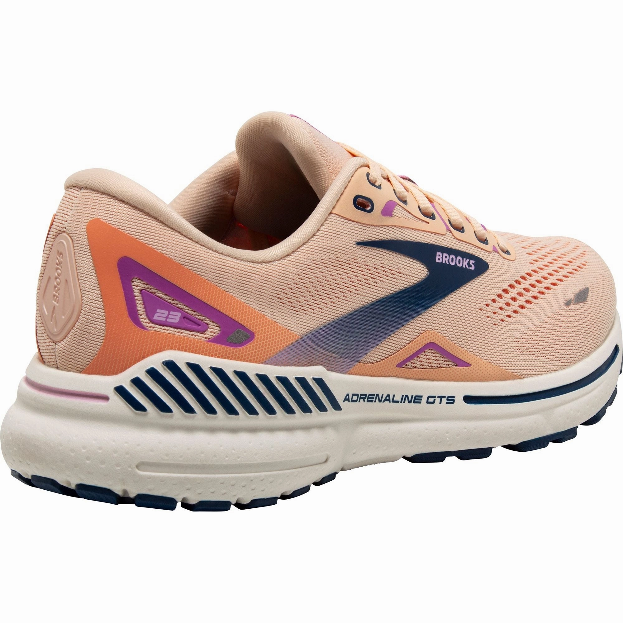 Brooks Adrenaline GTS 23 Womens Running Shoes - Orange Distance Runners