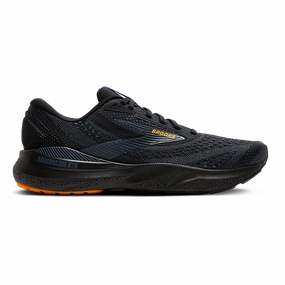 Brooks Adrenaline GTS 24 Black - Country Blue - Orange Brooks running shoes with responsive cushioning