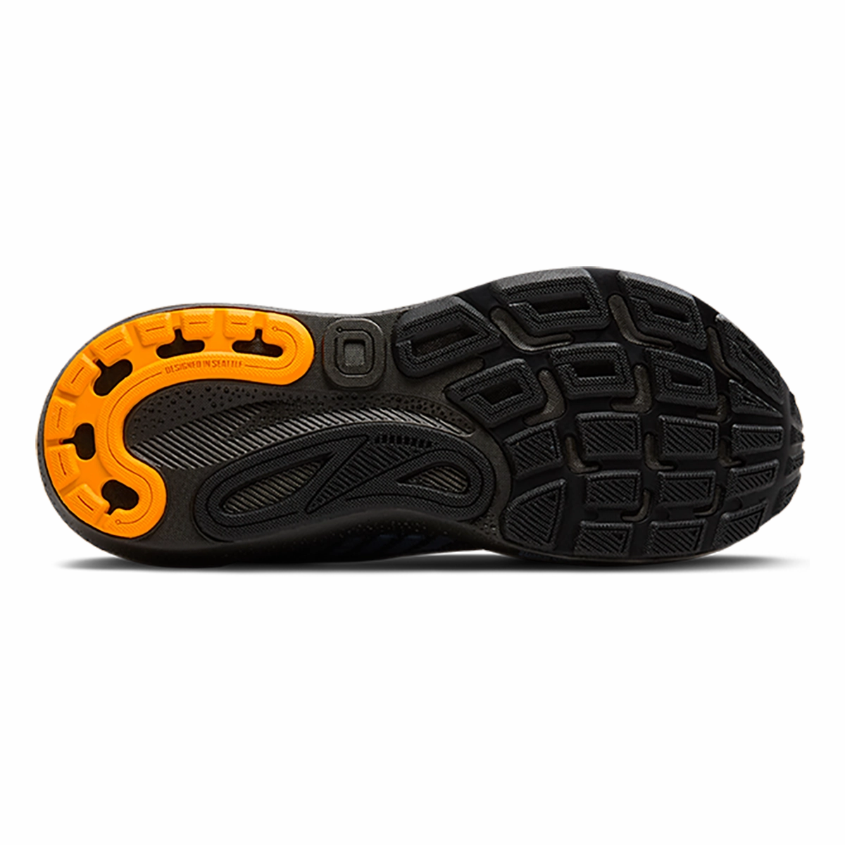 Brooks Adrenaline GTS 24 Black - Country Blue - Orange Brooks performance running shoes