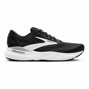 Brooks Adrenaline GTS 24 Black - White Brooks running shoes with responsive cushioning