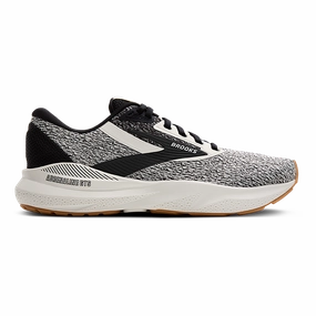 Brooks Adrenaline GTS 24 Coconut - Black - Biscuit Brooks running shoes with responsive cushioning
