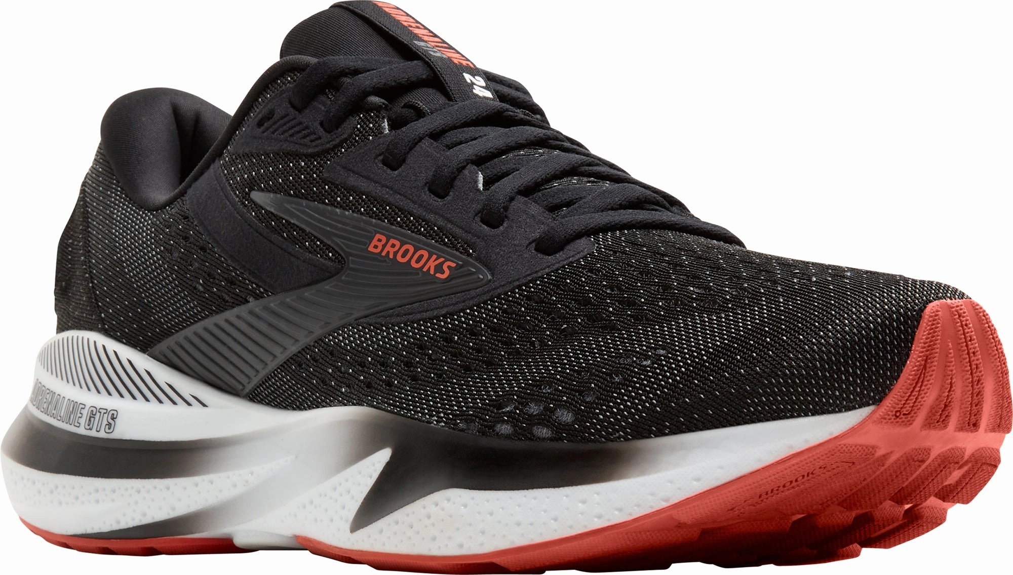 Brooks Adrenaline GTS 24 Mens Running Shoes - Black Distance Runners