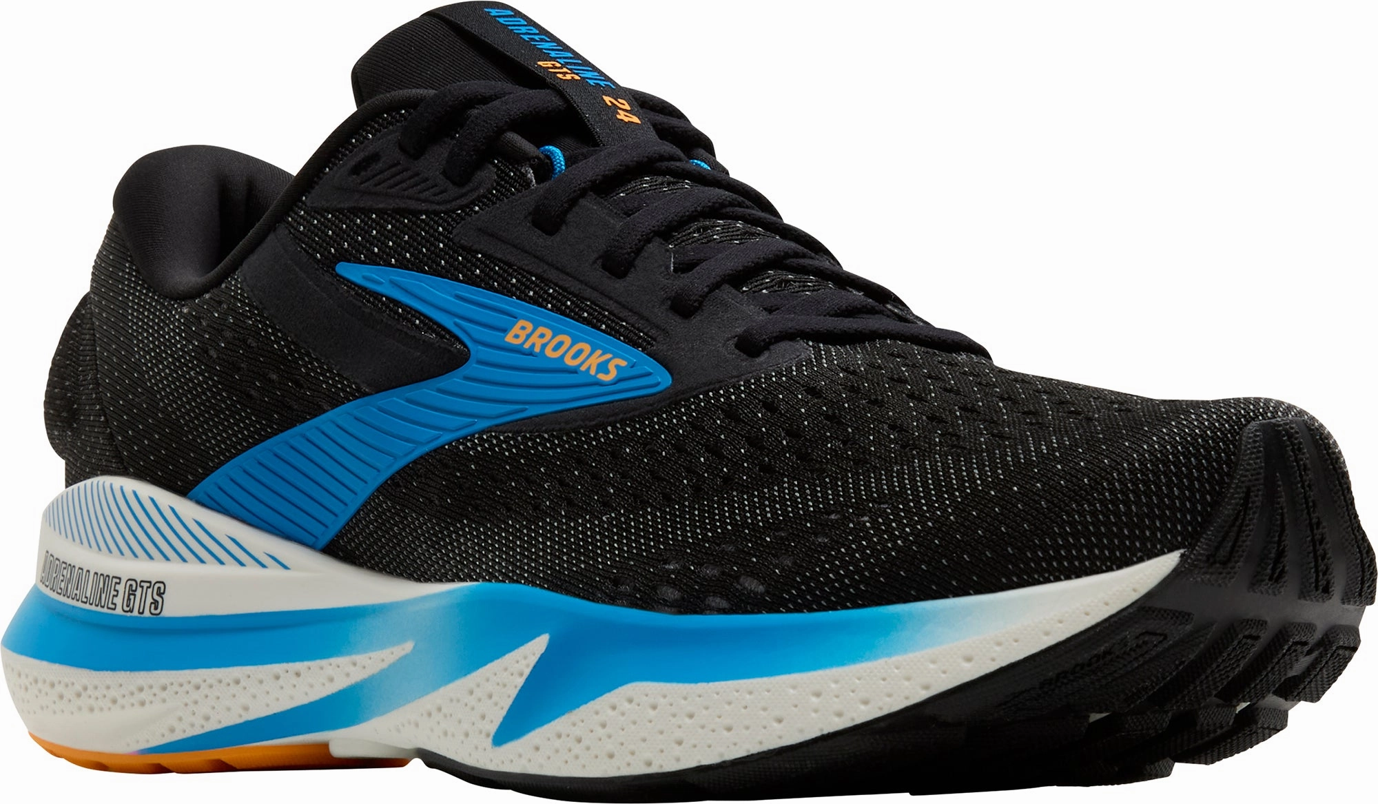 Brooks Adrenaline GTS 24 Mens Running Shoes - Black Distance Runners