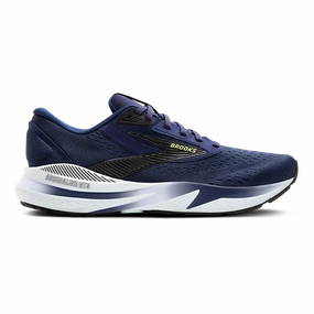 Brooks Adrenaline GTS 24 Peacoat - Black - Sharp Green Brooks running shoes with responsive cushioning