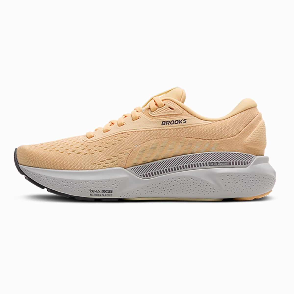 Brooks Adrenaline GTS 24 Sherbert - Oyster - Sylvan Brooks performance running shoes