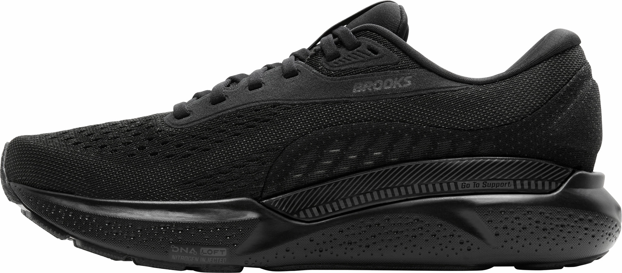 Brooks Adrenaline GTS 24 WIDE FIT Womens Running Shoes - Black Distance Runners