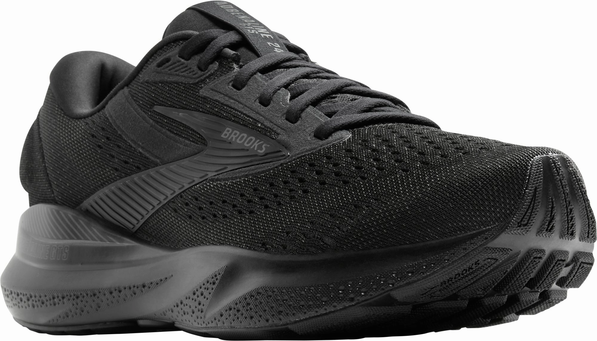 Brooks Adrenaline GTS 24 WIDE FIT Womens Running Shoes - Black Distance Runners