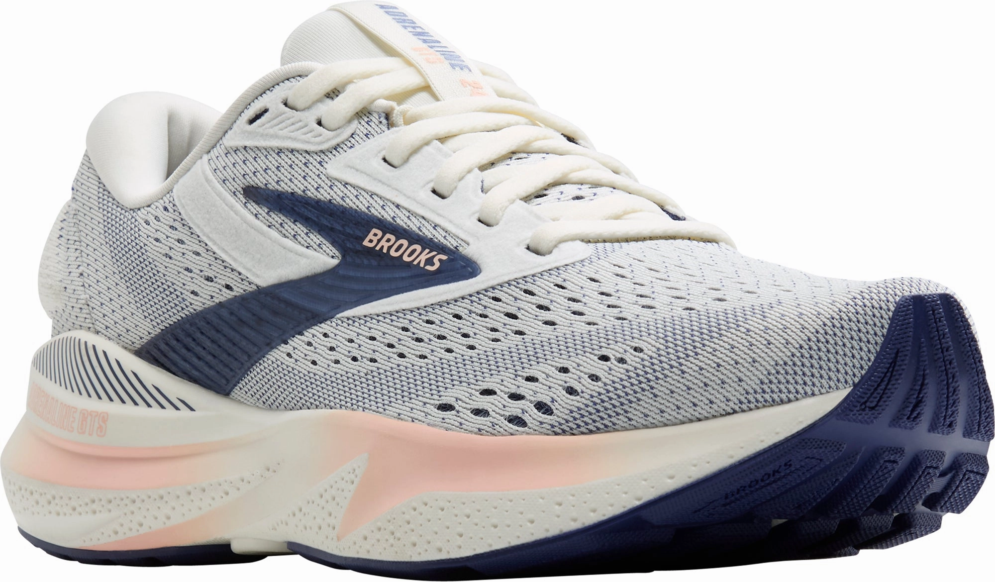 Brooks Adrenaline GTS 24 WIDE FIT Womens Running Shoes - Grey Distance Runners